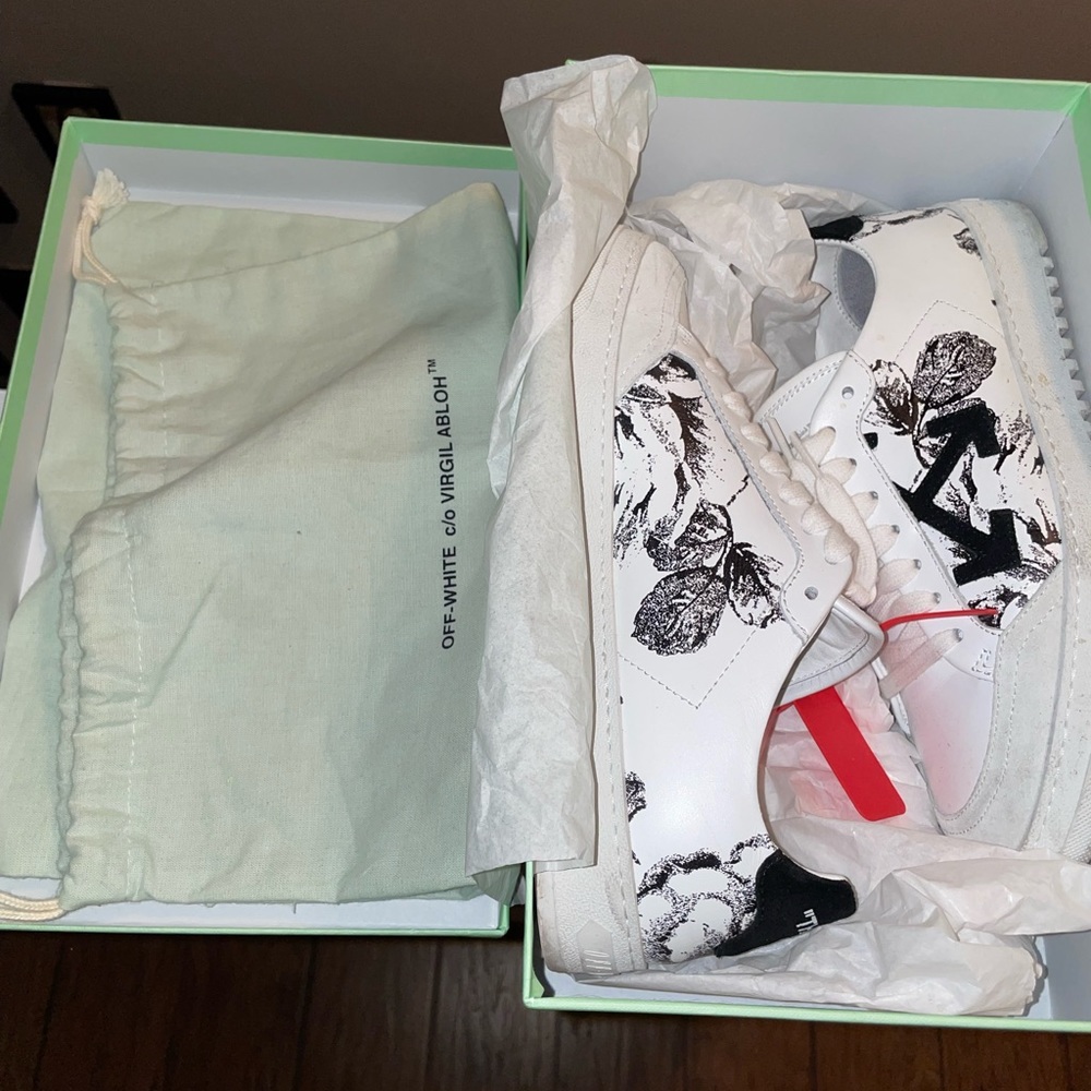 Off white sneakers